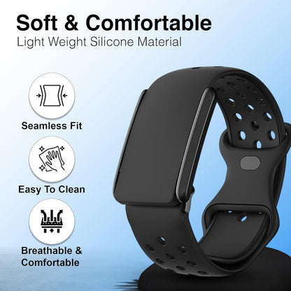 Silicone Replacement Band Compatible with WHOOP 4.0 - Adjtable Sport Strap for WHOOP Fitness Tracker - V1258-DP02-F-688