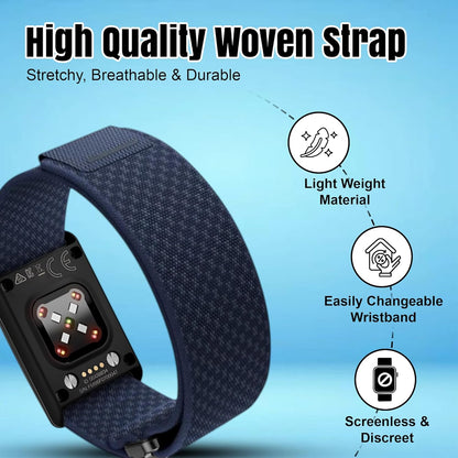 Breathable Nylon Replacement Watch Band Compatible with Polar Loop - Lightweight, Ideal for All Weather e V1258-DP02-F-690