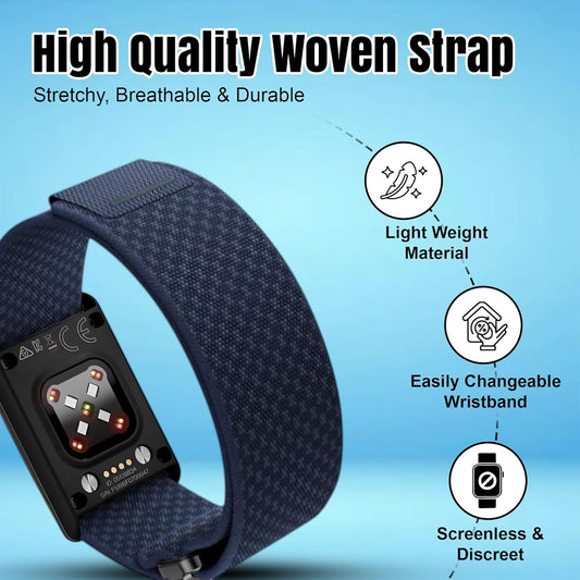 Breathable Nylon Replacement Watch Band Compatible with Polar Loop - Lightweight, Ideal for All Weather e V1258-DP02-F-690