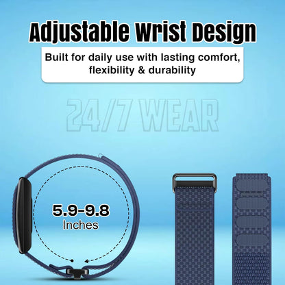 Breathable Nylon Replacement Watch Band Compatible with Polar Loop - Lightweight, Ideal for All Weather e V1258-DP02-F-690