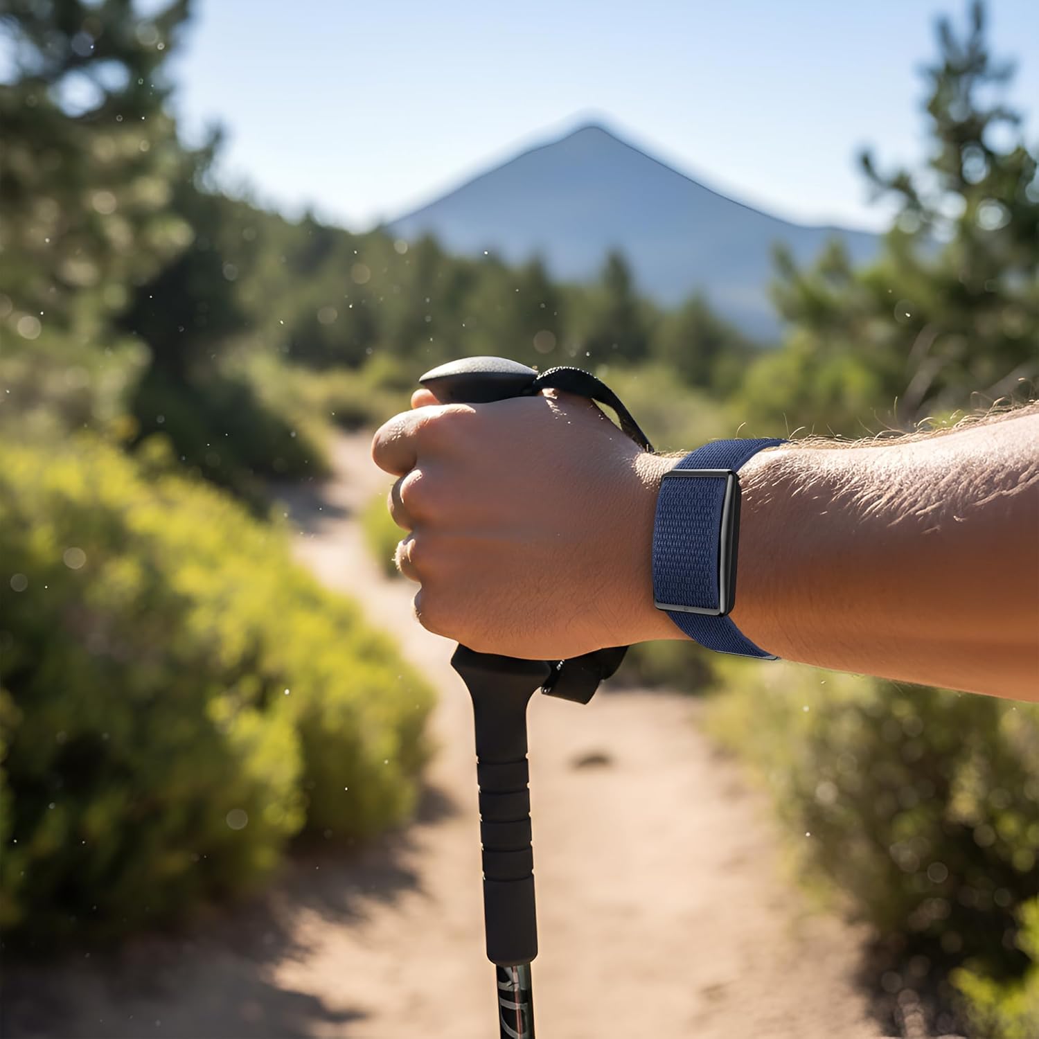 Breathable Nylon Replacement Watch Band Compatible with Polar Loop - Lightweight, Ideal for All Weather e V1258-DP02-F-690