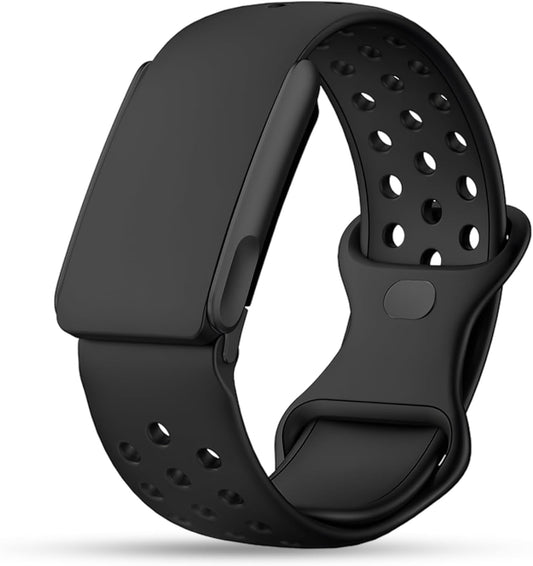 Whoop 5.0 Compatible Silicone Strap - Adjtable Sport-Inspired Band, Breathable & Lightweight Replacement V1258-DP02-F-691