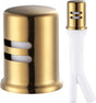 Dishwasher Air Gap Cover, Dishwasher Air Gap Cap for Kitchen Sink, Solid Brass Dishwasher Overflow Vent Cap V1258-DP02-F-70