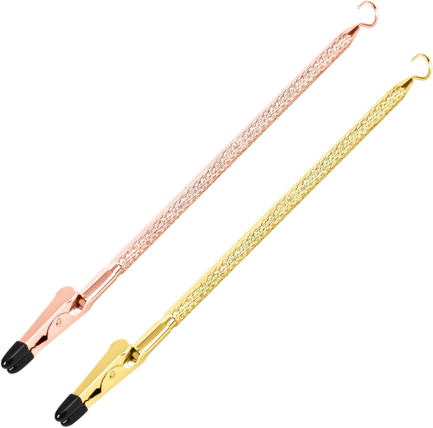Bracelet Helper Tool with Hook - Fastener Helper Tool for Bracelet, Necklace, Jewelry, Watch - Rose, Gold, V1258-DP02-F-719