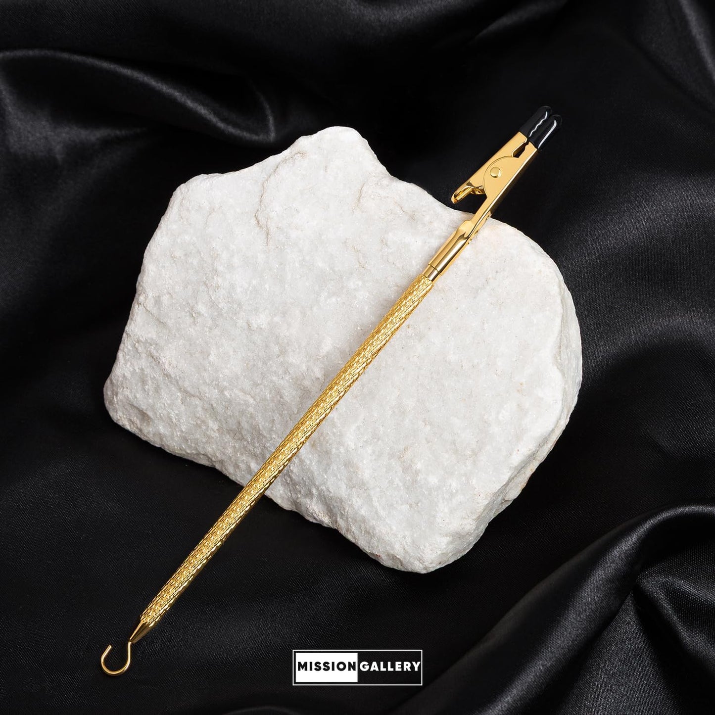 Bracelet Helper Tool with Hook - Fastener Helper Tool for Bracelet, Necklace, Jewelry, Watch - Rose, Gold, V1258-DP02-F-719