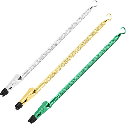 Bracelet Helper Tool with Hook - Fastener Helper Tool for Bracelet, Necklace, Jewelry, Watch - Silver, Gold, V1258-DP02-F-725