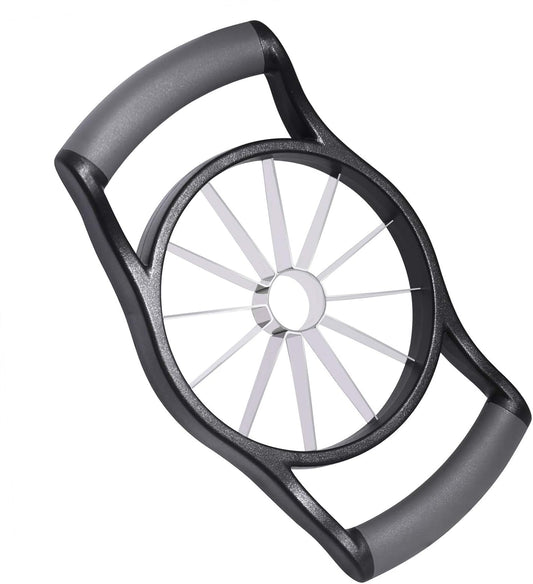 Apple Slicer, [Upgraded] 12-Slice Apple Slicer and Corer, Heavy Duty Stainless Steel Apple Cutter, Divider, V1258-DP02-F-731