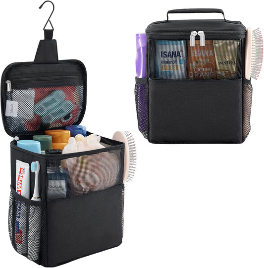 Shower Bag Mesh Shower Caddy Portable College Dorm Room Essentials Tote Bag for Bathroom, Gym, Travel, V1258-DP02-F-740