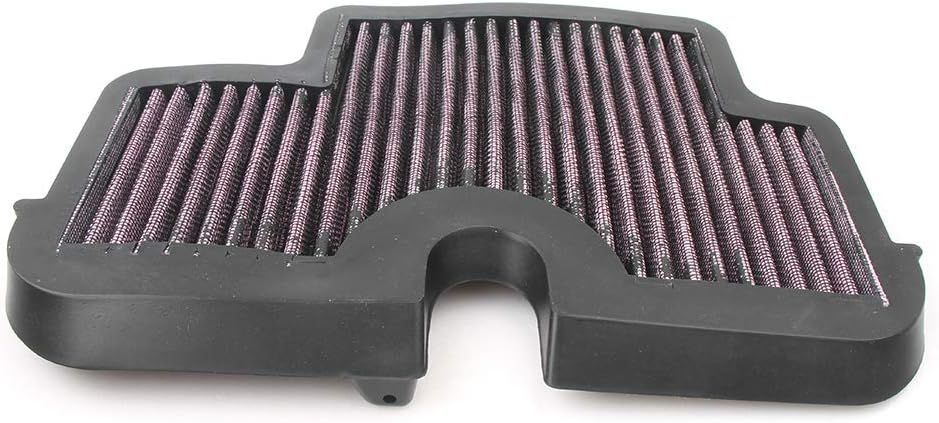 Motorcycle Air Cleaner Filter Element Assembly Replacement Compatible Fits for 2006-2008 Kawasaki EX650A V1258-DP02-F-759