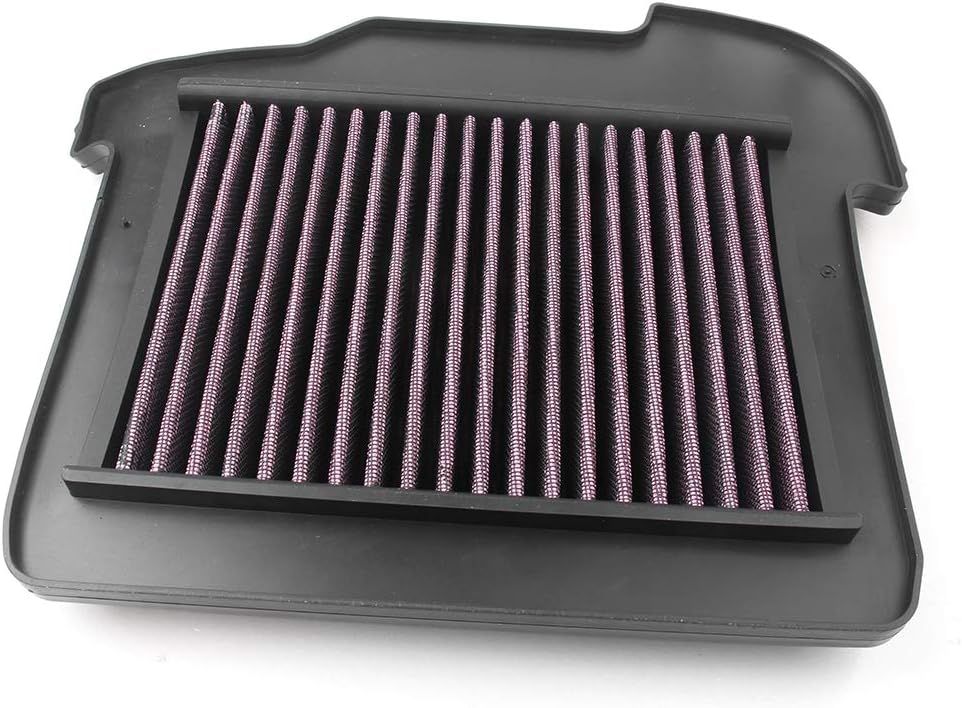 Motorcycle Air Cleaner Filter Element Assembly Replacement Compatible Fits for Yamaha FJ09 2015-2017 FZ09 V1258-DP02-F-763