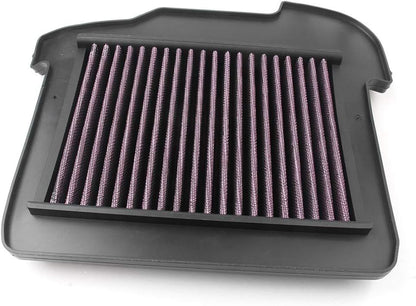 Motorcycle Air Cleaner Filter Element Assembly Replacement Compatible Fits for Yamaha FJ09 2015-2017 FZ09 V1258-DP02-F-763