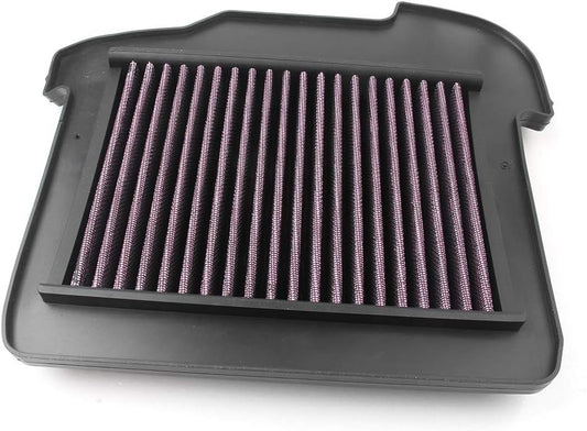 Motorcycle Air Cleaner Filter Element Assembly Replacement Compatible Fits for Yamaha FJ09 2015-2017 FZ09 V1258-DP02-F-763