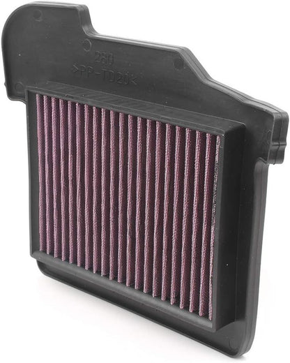 Motorcycle Air Cleaner Filter Element Assembly Replacement Compatible Fits for Yamaha FJ09 2015-2017 FZ09 V1258-DP02-F-763
