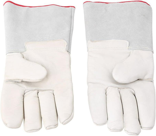 13.8 inch 35cm Long Cryogenic Gloves Low Temperature LN2 Liquid Nitrogen Protective Gloves Safety Frozen V1258-DP02-F-764