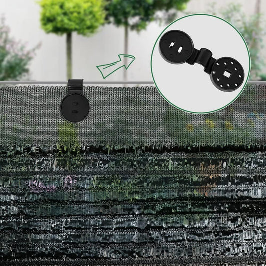 Shade Cloth Heavy Duty Lock Grip, 2023 New Shade Cloth Plastic Clips Windproof Awning Clamp Grip, Greenhouse V1258-DP02-F-770