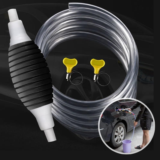 Multifunction Liquid Sucker Pump, Manual Fuel Transfer Pump Gasoline Transfer Pump, Portable Fuel Syphon Pump V1258-DP02-F-775