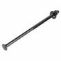 3/8" x 12" (25 Pack) Black Carriage Bolt Kit, Grade 307A, Ceramic Coated for Exterior Use, 2X Rust Resistance V1258-DP02-F-78