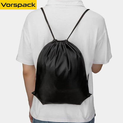 100 Pcs Drawstring Bags Bulk - Lightweight Drawstring Backpack, Cinch Bag for Party Sport Gym Trip Gift - 20 V1258-DP02-F-785
