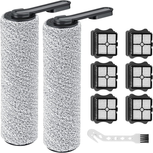 Floor ONE S5 Brush Roller and HEPA Filter Replacement, Compatible with Tineco S5 / S5 Pro /S5 Pro 2 / iFLOOR V1258-DP02-F-789