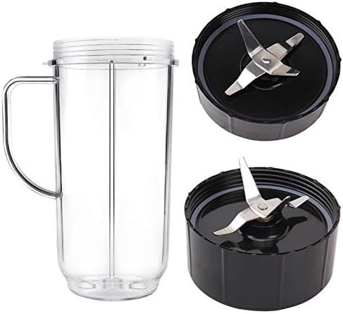 2X Cross blade with replacement 22oz cup for 250w Magic bullet MB1001 Blender V1258-DP02-F-807