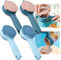 Bag Clip with Pour Spout, Food Bag Sealing Clip, Reusable Plastic Cap Sealer (4) V1258-DP02-F-815