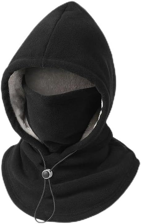 Windproof Winter Mask Hat, 2026 New Winter Balaclava Ski Thermal Fleece Hoodie Mask Neck Cover Warm Sports V1258-DP02-F-821
