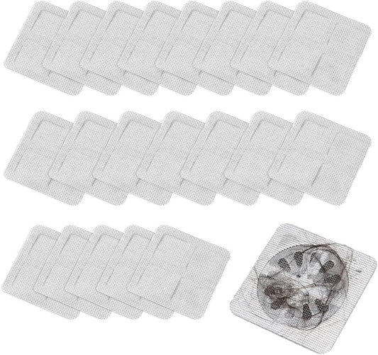 Disposable Shower Drain Hair Catcher, Disposable Hair Drain Stickers Drain Mesh Cover Bathroom Shower Drain V1258-DP02-F-822