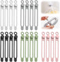 Data Cable Organizer, 2025 New Silicone Cable Ties Reusable Cable Management Organizer for Bundling and V1258-DP02-F-823