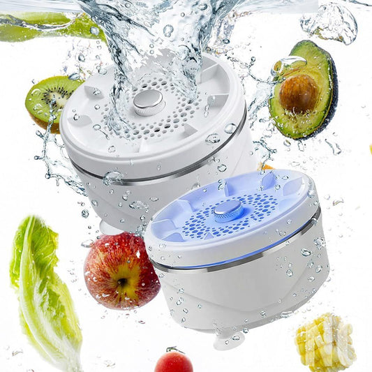 Fruit and Vegetable Washing Machine, 2026 Upgraded Fruit Cleaner Device Waterproof Fruit and Vegetable V1258-DP02-F-848