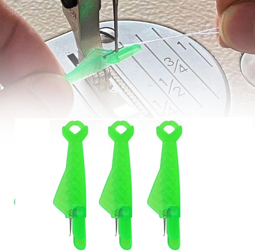 Automatic Sewing Needle Threader, Fish Type Quick Needle Threaders for Hand Sewing, Sewing Machine Needle V1258-DP02-F-854