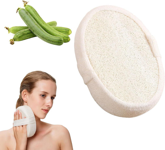 2025 Natural Loofah Sponge - Exfoliating Body Scrubber for Shower, Eco-Friendly Loofah for Men & Women (1pcs) V1258-DP02-F-870
