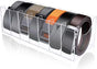 Belt Organizer, Acrylic Belt Storage Holder for The Closet 7 Compartments Display Case for Tie and Bow Tie V1258-DP02-F-873