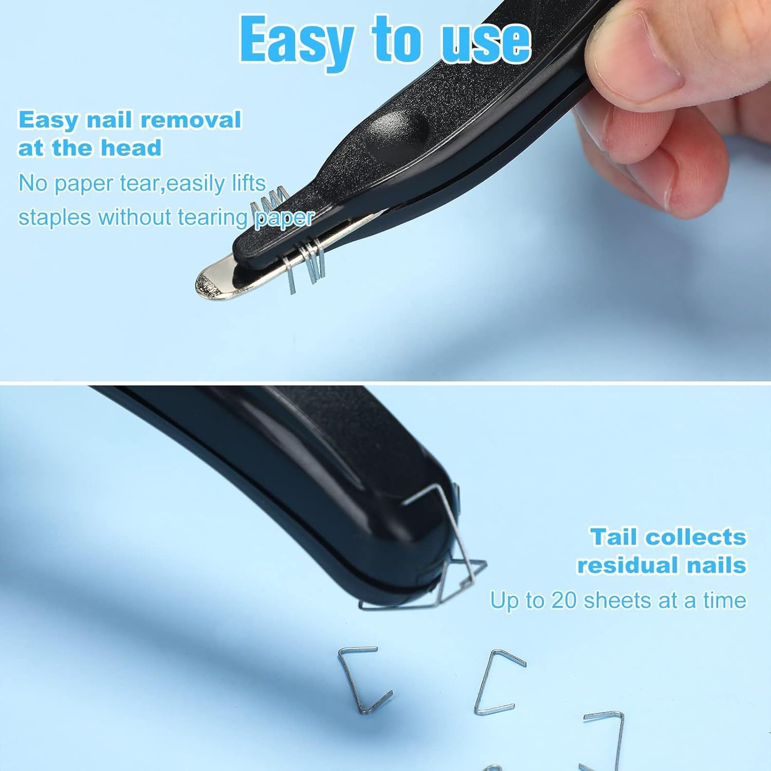 24 Pcs Magnetic Staple Remover Bulk Staple Remover Puller Removing Pen Operation Christmas Tool Gifts V1258-DP02-F-875