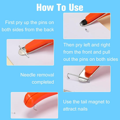 24 Pcs Magnetic Staple Remover Bulk Staple Remover Puller Removing Pen Operation Christmas Tool Gifts V1258-DP02-F-875