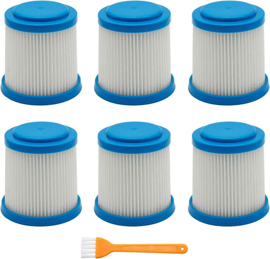 6 Packs VPF20 Replacement Filters for Black and Decker Smartech Pet 2-in-1 Stick Vacuum V1258-DP02-F-882