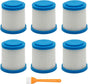 6 Packs VPF20 Replacement Filters for Black and Decker Smartech Pet 2-in-1 Stick Vacuum V1258-DP02-F-882