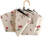 Portable Cherry Sun Umbrella with UPF50+ UV Protection, Foldable Compact Sun & Rain Travel Umbrellas with V1258-DP02-F-899