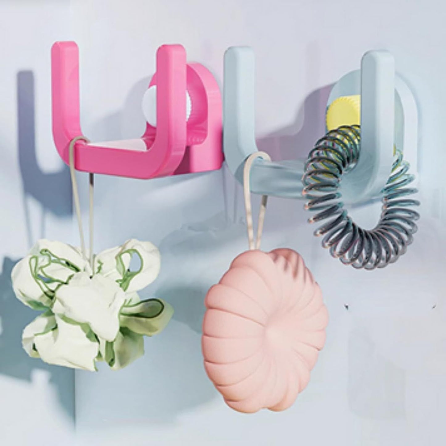 3 Pack Reusable Vacuum Suction Storage Organizer for Kitchen, Slippers in Bathroom, No Drilling Wall-Mounted V1258-DP02-F-910