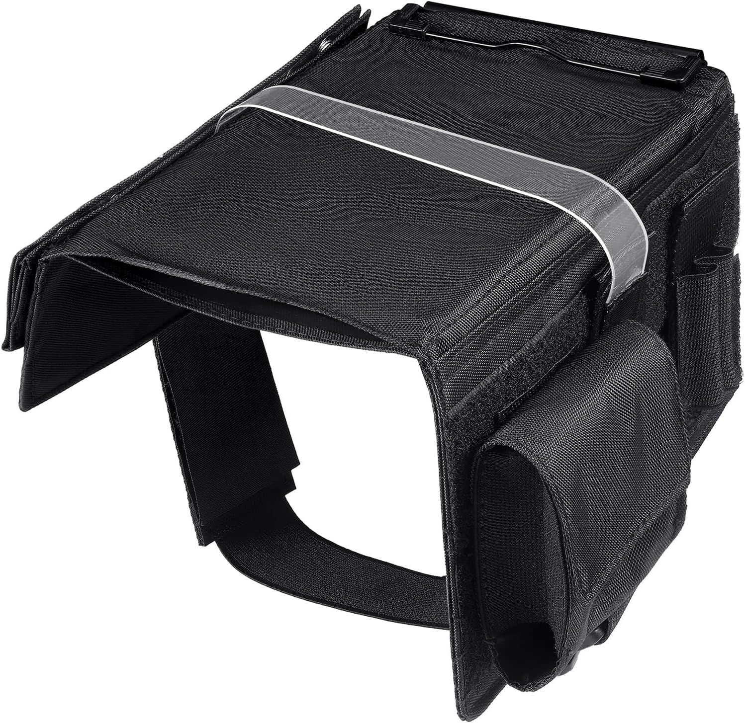 Reversible Kneeboard Pilot Black Classic Clipboard & Pen Holder Kneeboard Aviation for Professional Pilots, V1258-DP02-F-931