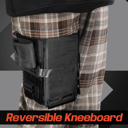 Reversible Kneeboard Pilot Black Classic Clipboard & Pen Holder Kneeboard Aviation for Professional Pilots, V1258-DP02-F-931