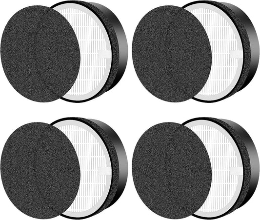 for LEVOIT LV-H132 Replacement Filters, Compatible with LV-H132 3-in-1 Nylon Pre-Filter, High-Efficiency V1258-DP02-F-953