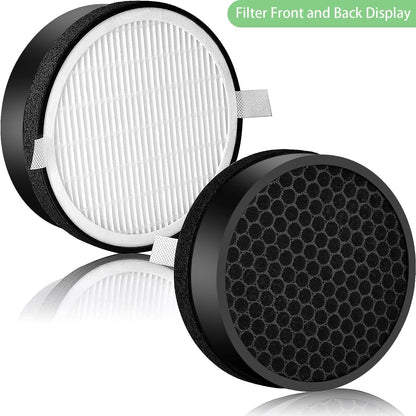 for LEVOIT LV-H132 Replacement Filters, Compatible with LV-H132 3-in-1 Nylon Pre-Filter, High-Efficiency V1258-DP02-F-953