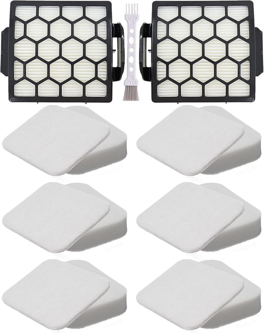 for Shark ZU62 ZU60 Navigator Zero-M Self-Cleaning Brushroll Pet Pro Upright Vacuum Replacement Filter V1258-DP02-F-954