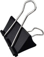 Extra Large Binder Clips 2.4-Inch (18 Pack), Big Paper Clamps for Office Supplies, Black V1258-DP02-F-963