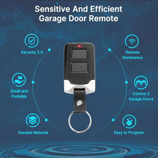 2 for Chamberlain LiftMaster Craftsman Garage Door Opener Remote 893LM 893Max 891LM 971LM 973LM Universal V1258-DP02-WO-1029