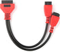 Cable Adaptor for Chrysler 12+8 Programming Cable Connector for Autel DS808 Maxisys Main Test Cable for Autel V1258-DP02-WO-105