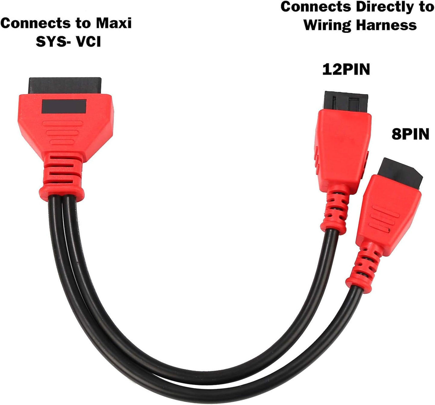 Cable Adaptor for Chrysler 12+8 Programming Cable Connector for Autel DS808 Maxisys Main Test Cable for Autel V1258-DP02-WO-105