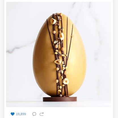 Easter Egg Silicone Mold for Baking Chocolate Easter Eggs, Mousse Cake, Jello, CheeseCake, Ice Cream, V1258-DP02-WO-1069