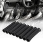 Spark Plug Wire Heat Shield Sleeve 2500 degrees Spark Plug Boot Protector Boots Wrap for SBC BBC 350 454 8PCS V1258-DP02-WO-1070