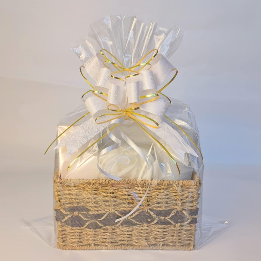 Pull Bows for Gift Wrapping, 15 PCS Large Gift Bow Bulk for Presents Package, Gift Baskets, Christmas, V1258-DP02-WO-1075